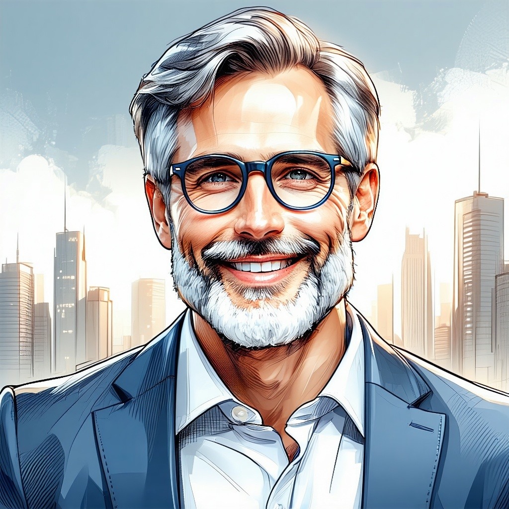 male senior sales representative